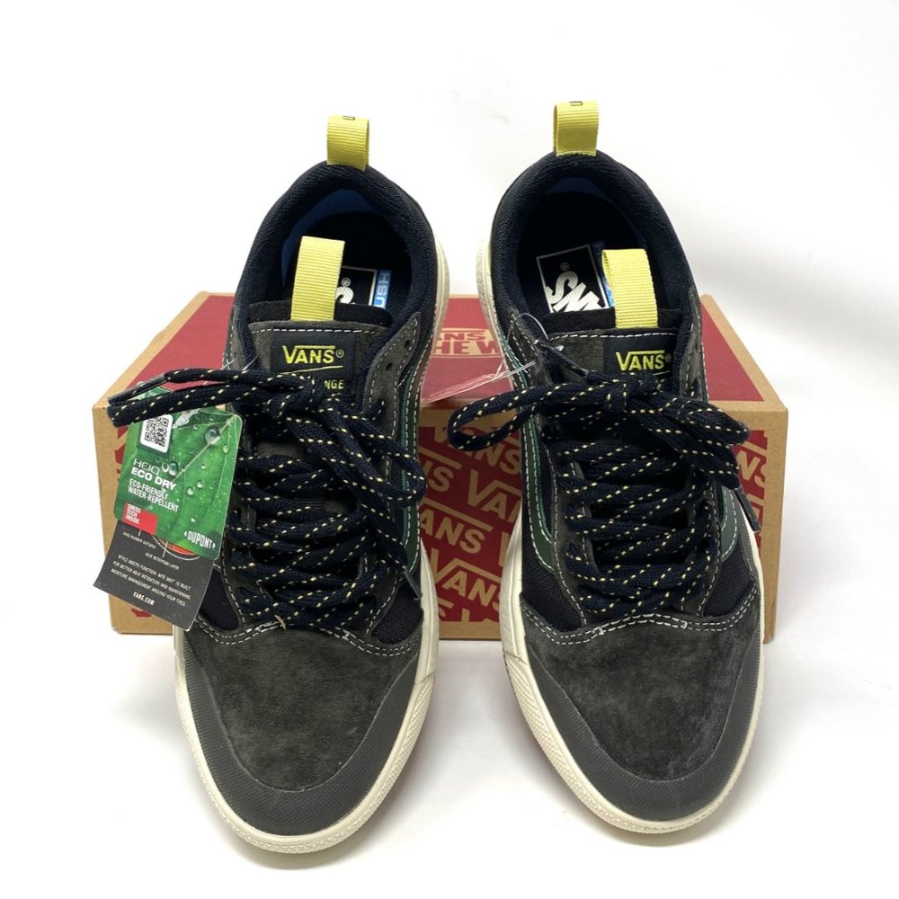 Vans Ultrarange Exo Women's Sizes 8.5 9.5 Black Olive Canvas Skate VN0A4UUP2WK - Picture 3 of 11